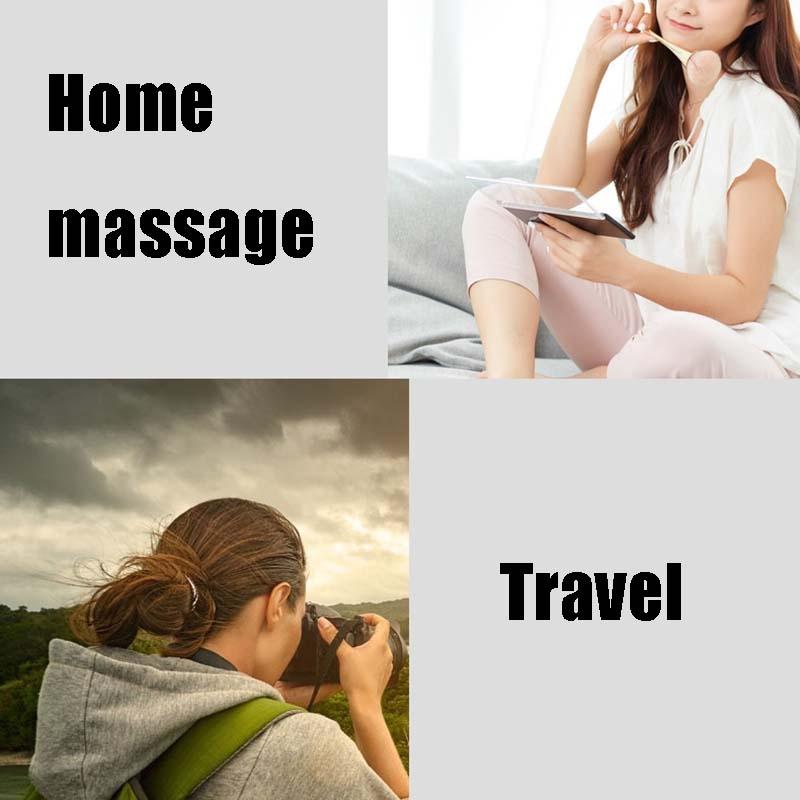Vibrating Infrared Heat Massage Belt - Pink 7