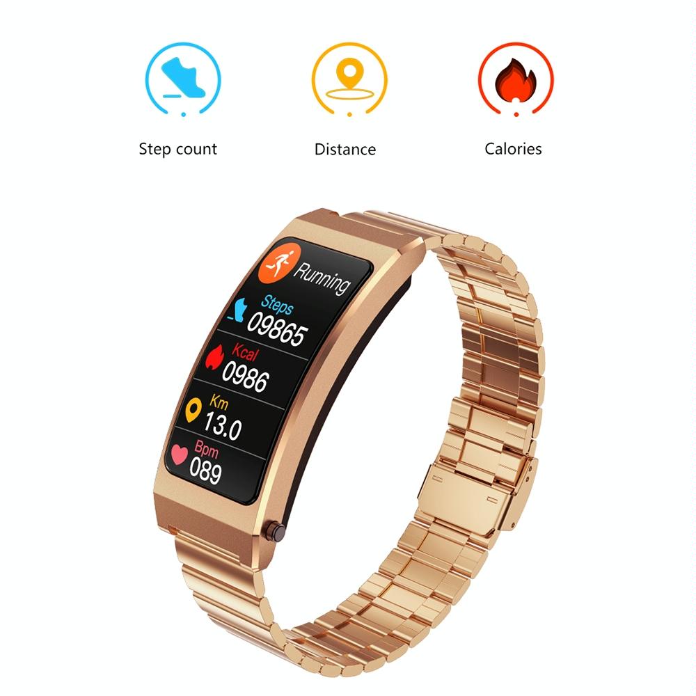 Sleep Oxygen Monitoring Smart Bracelet - Black 8