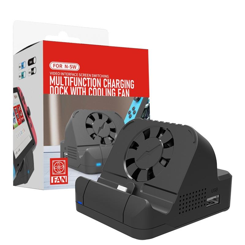 Switch Hdmi Converter with Cooling Fan and Charger 8
