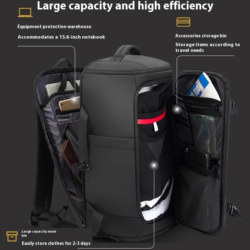 Large Capacity Sports Shoulder Bag With Wet / Dry Separation 9