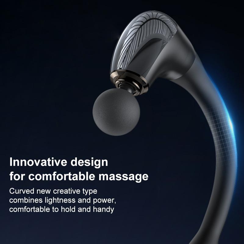 Handheld Electric Massager - Yesido Mg07 - Black 4