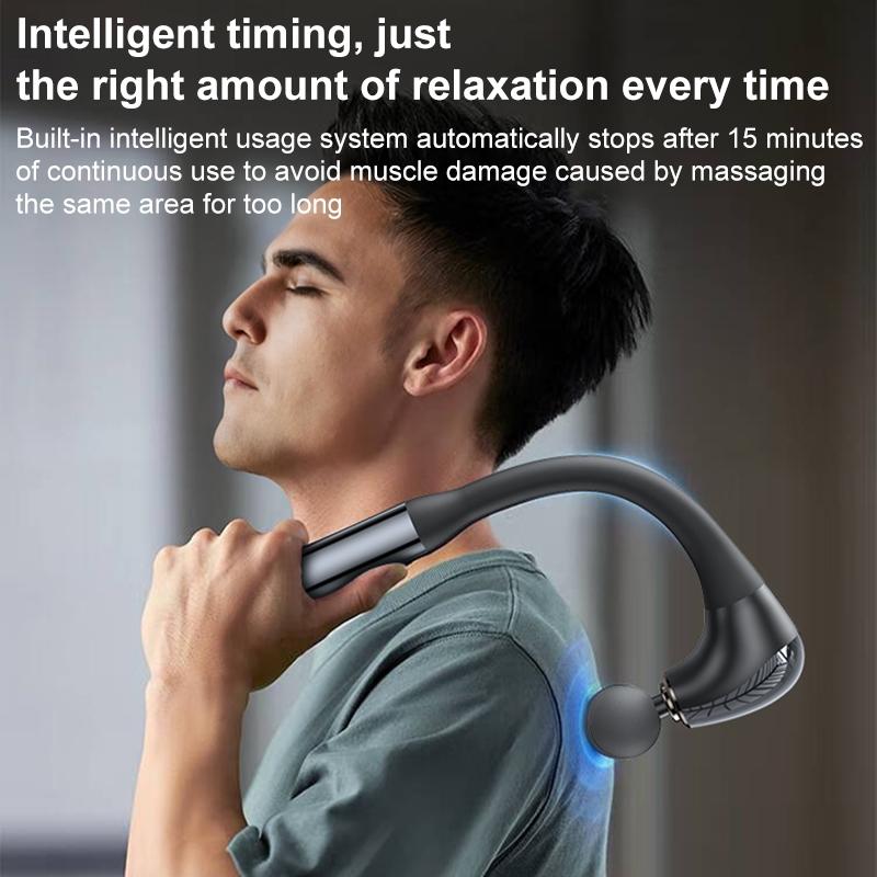 Handheld Electric Massager - Yesido Mg07 - Black 9