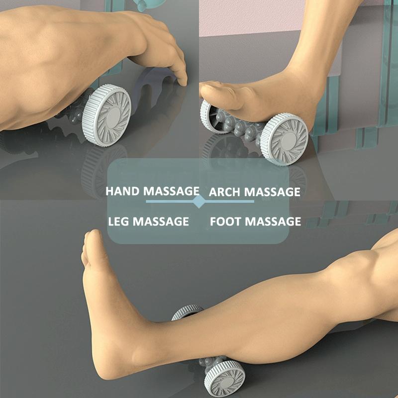 Plantar Fascia Roller For Home Fitness Muscle Relaxation Tool - Pink 7