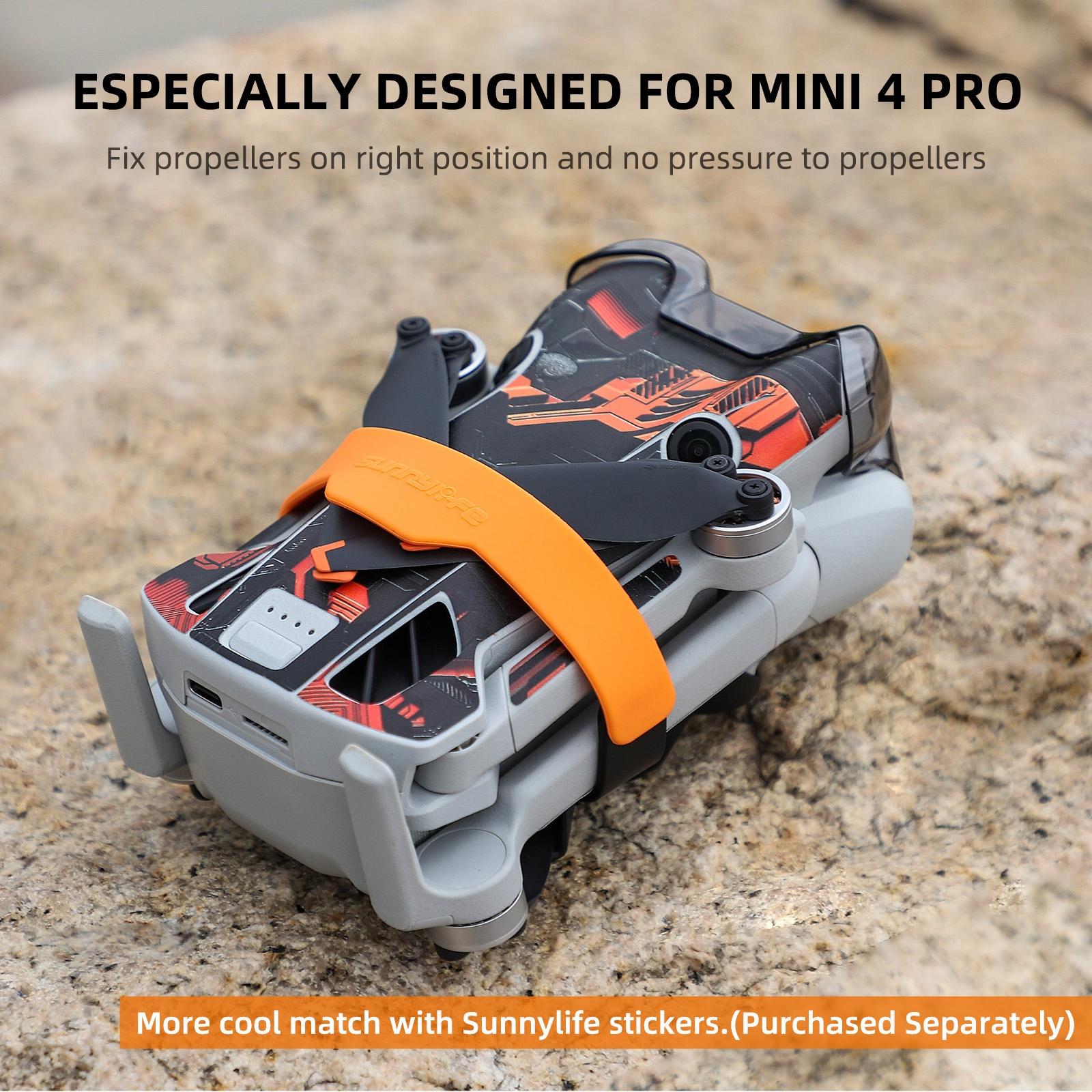 Fixed Propeller Guard for Dji Mini 4 Pro - Blade Holder - Orange 6