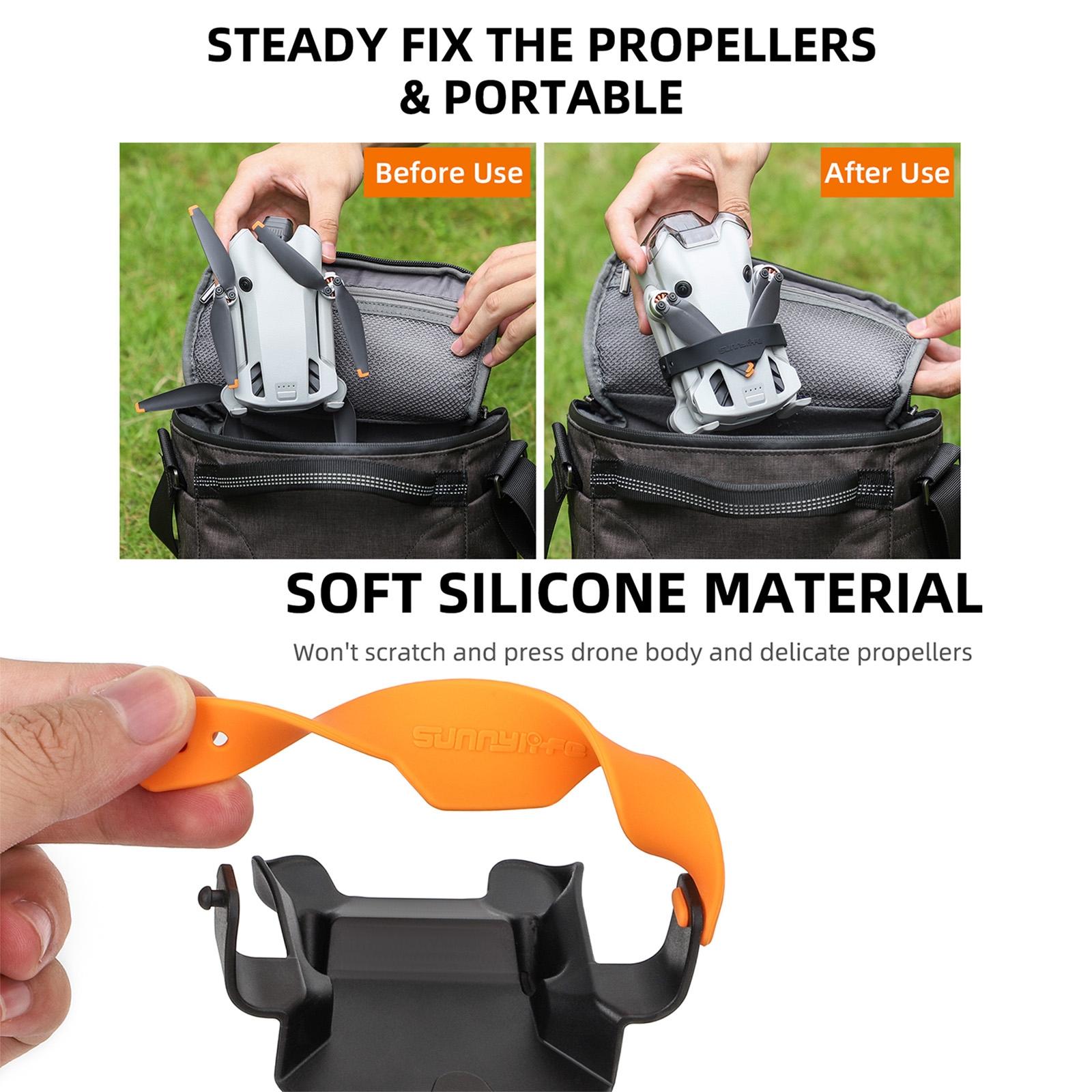 Fixed Propeller Guard for Dji Mini 4 Pro - Blade Holder - Orange 7
