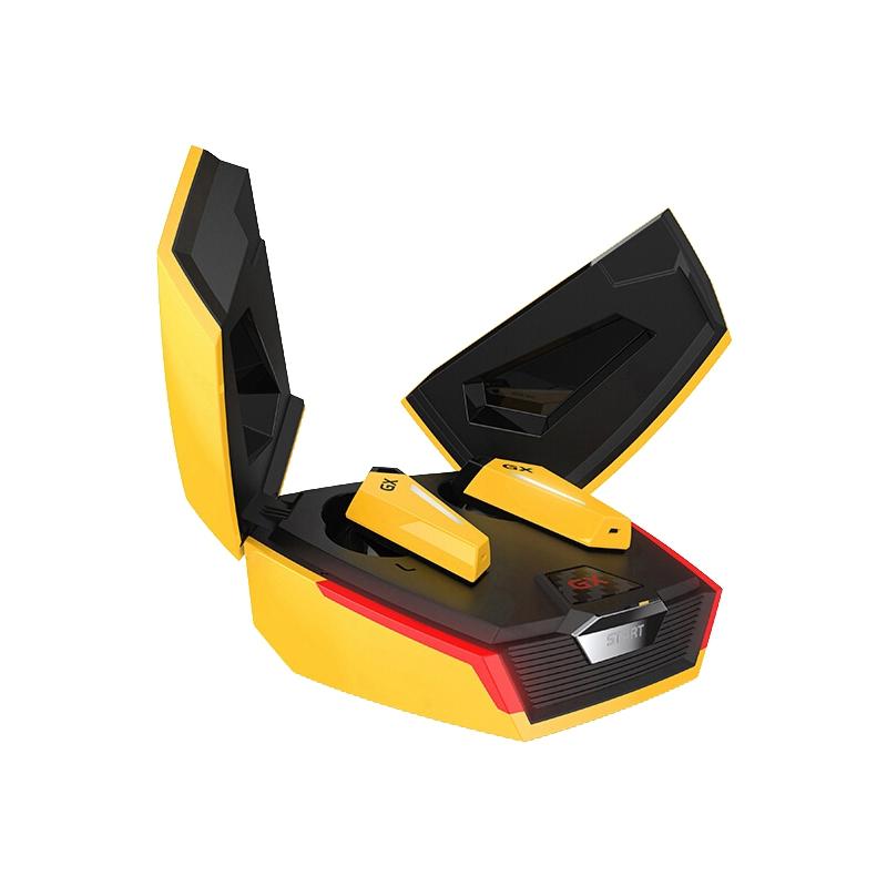 Wireless Waterproof Bluetooth Gaming Earbuds - Dustproof - Yellow 8