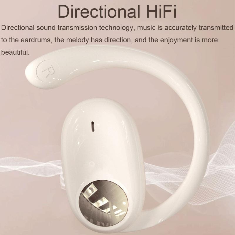 Wireless Dual-mic Bluetooth Earphones with Noise Reduction and Led Display - Black 9