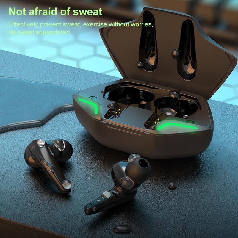 Wireless Gaming Earbuds with Bluetooth 5.0 and Led - Black 8