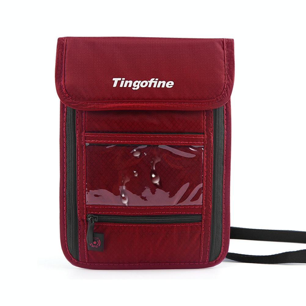 Travel Document Bag with Rfid Blocking - 21x16cm - Purple