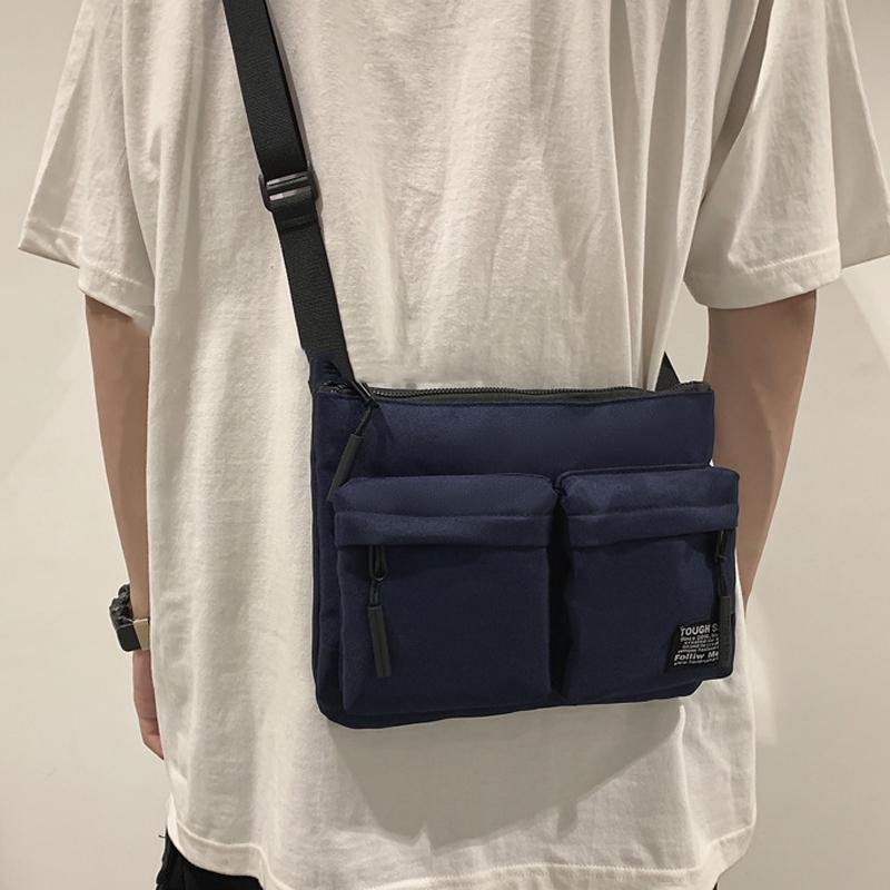 Leisure Sports Chest Bag Lightweight Shoulder Bag For Men - Black 3