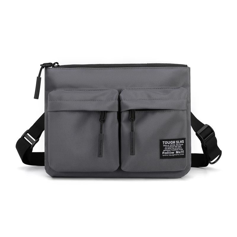 Leisure Sports Chest Bag Lightweight Shoulder Bag For Men - Black 13