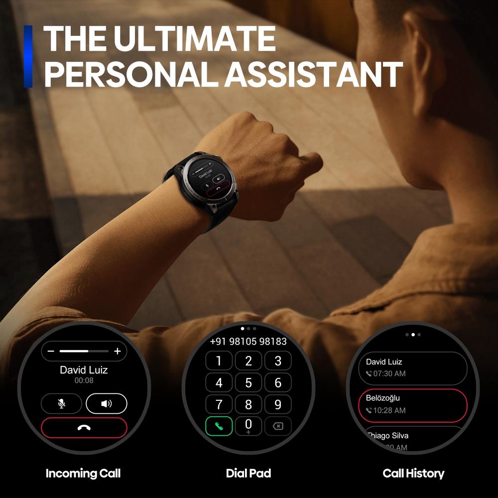 1.43 Inch Amoled Screen Sports Smart Watch Support Bluetooth Call - Black 11