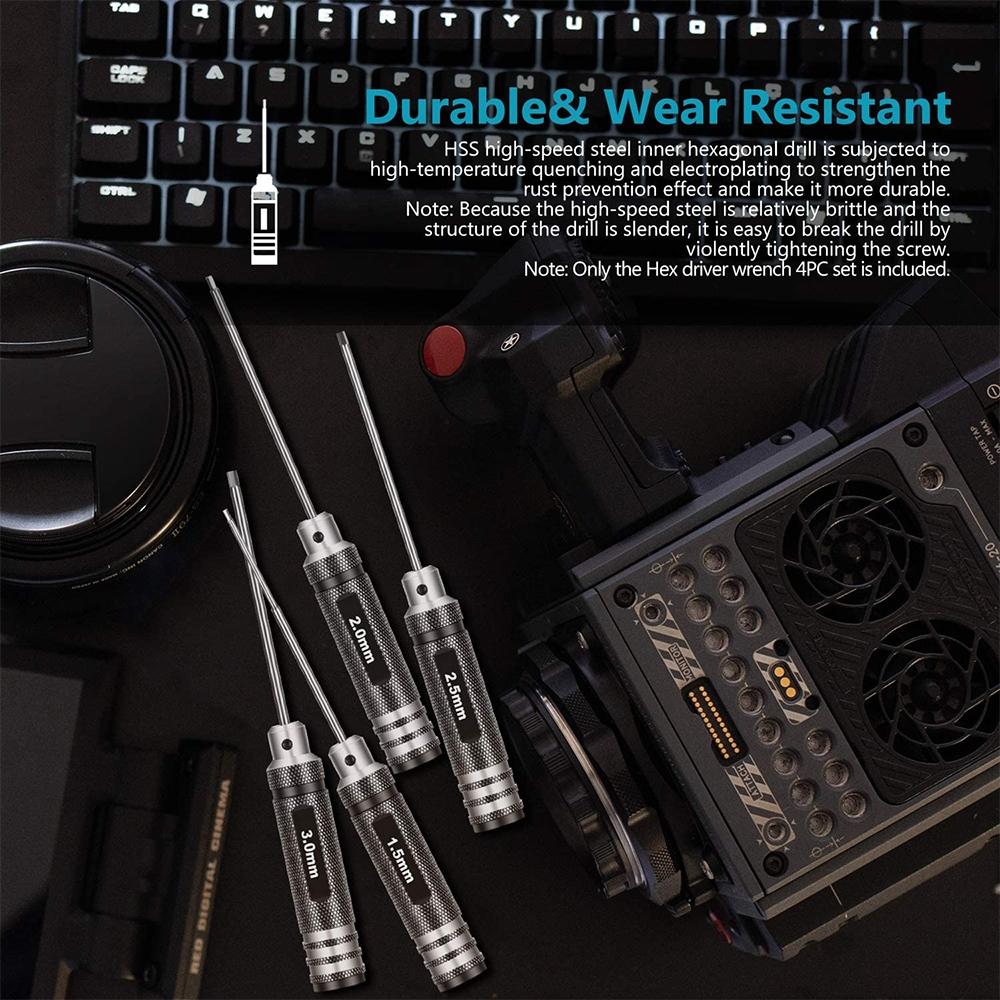 Drone Repair & Disassembly Tool - Inner Hex T6 / T9 Screwdriver 6