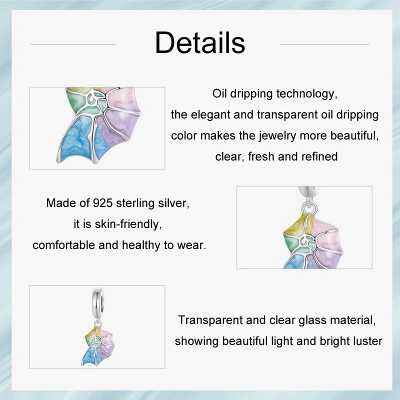 925 Sterling Silver Neon Conch Bracelet 5