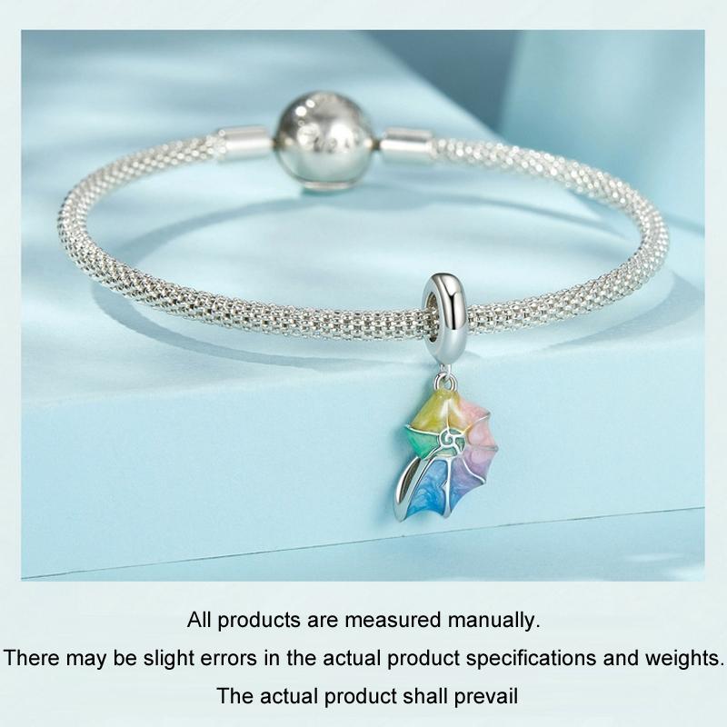 925 Sterling Silver Neon Conch Bracelet 6