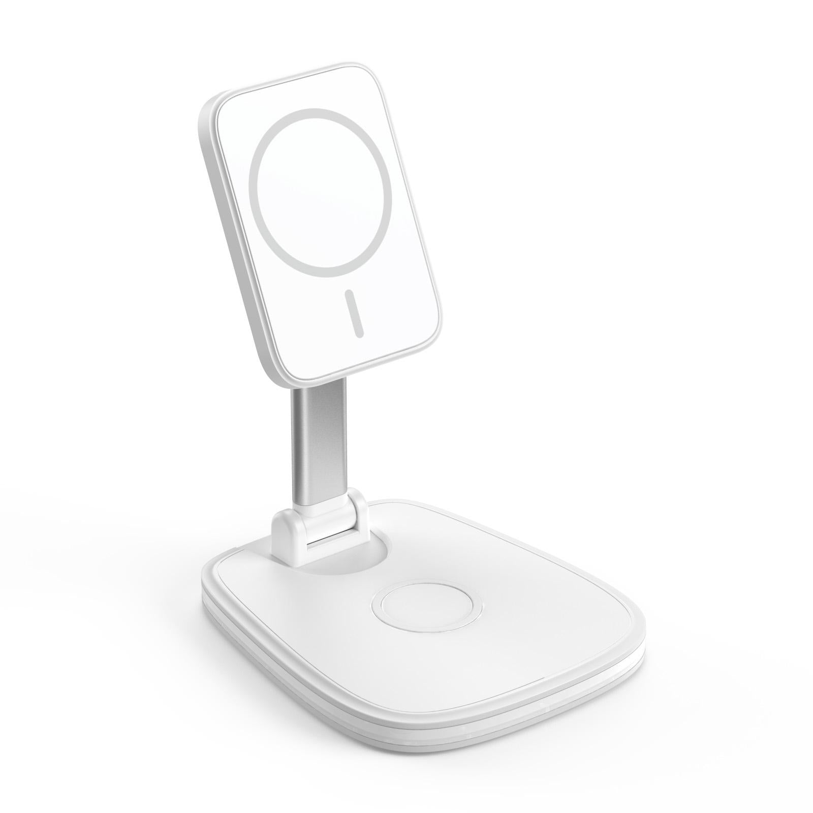 15W Multifunctional Desktop Wireless Charger - Black 13