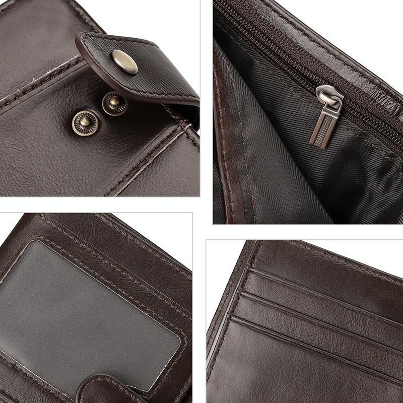 Men Multi-card Anti-magnetic Wallet - Compact Design 5