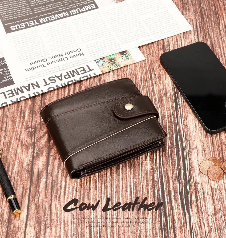 Men Multi-card Anti-magnetic Wallet - Compact Design 9