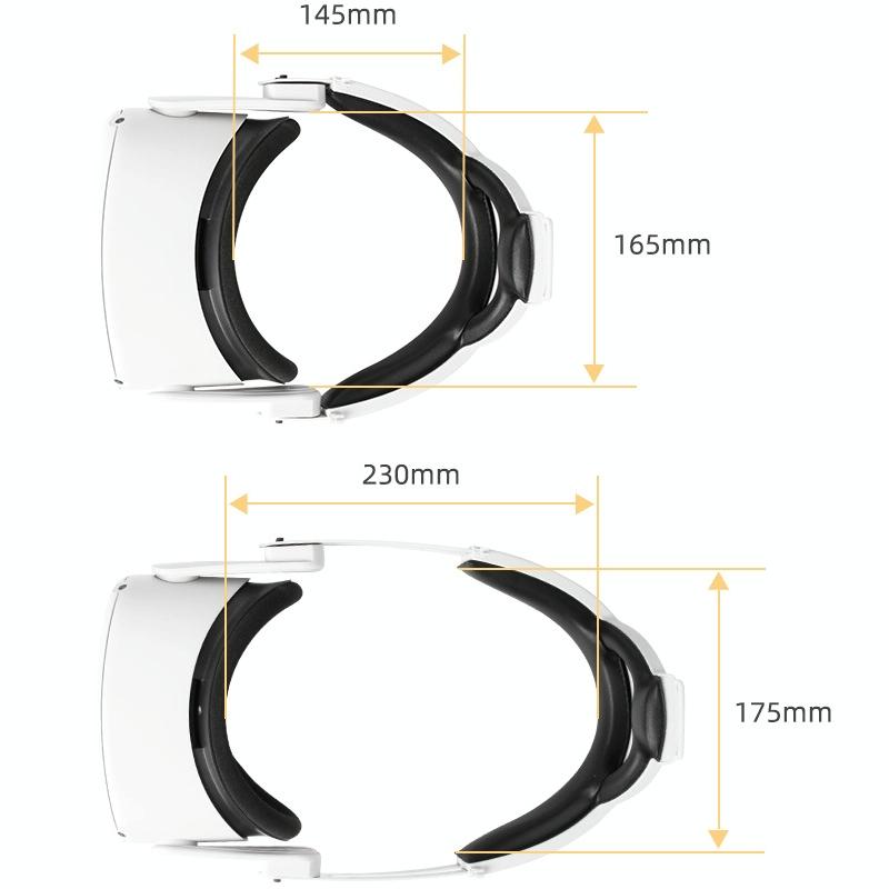 Ultimate Headband Set for Oculus Quest 2 - Comfortable & Stylish 3