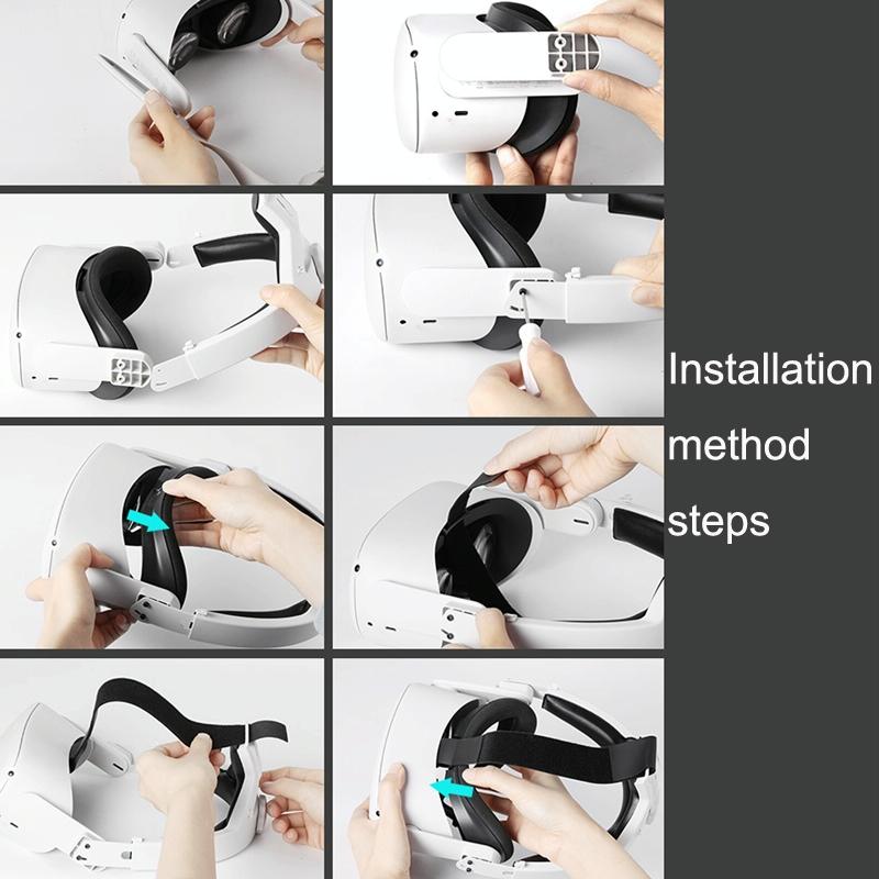 Ultimate Headband Set for Oculus Quest 2 - Comfortable & Stylish 4