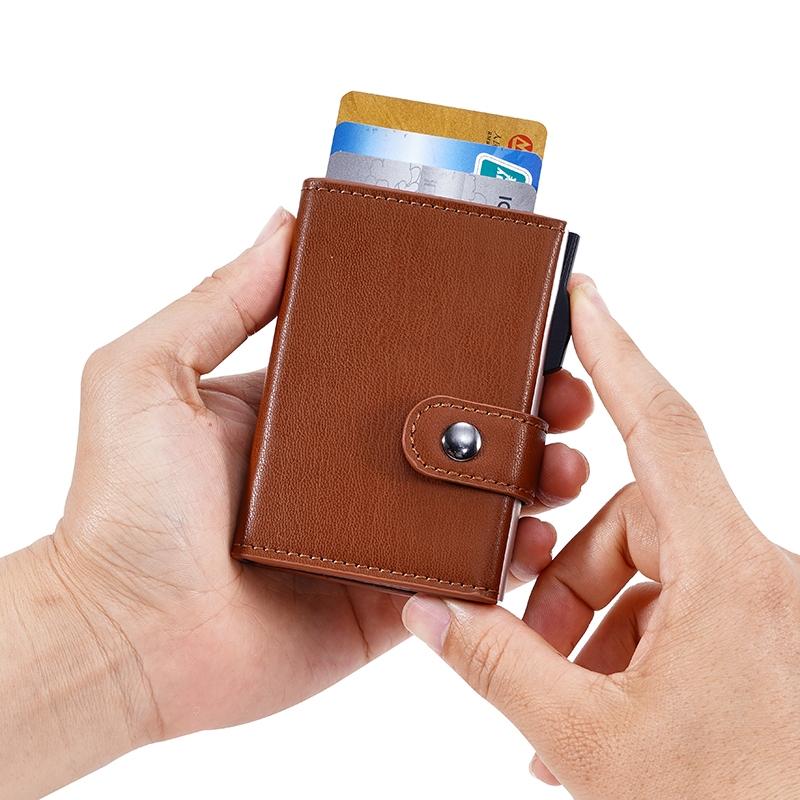 Triple Fold Rfid Blocking Card Holder 6