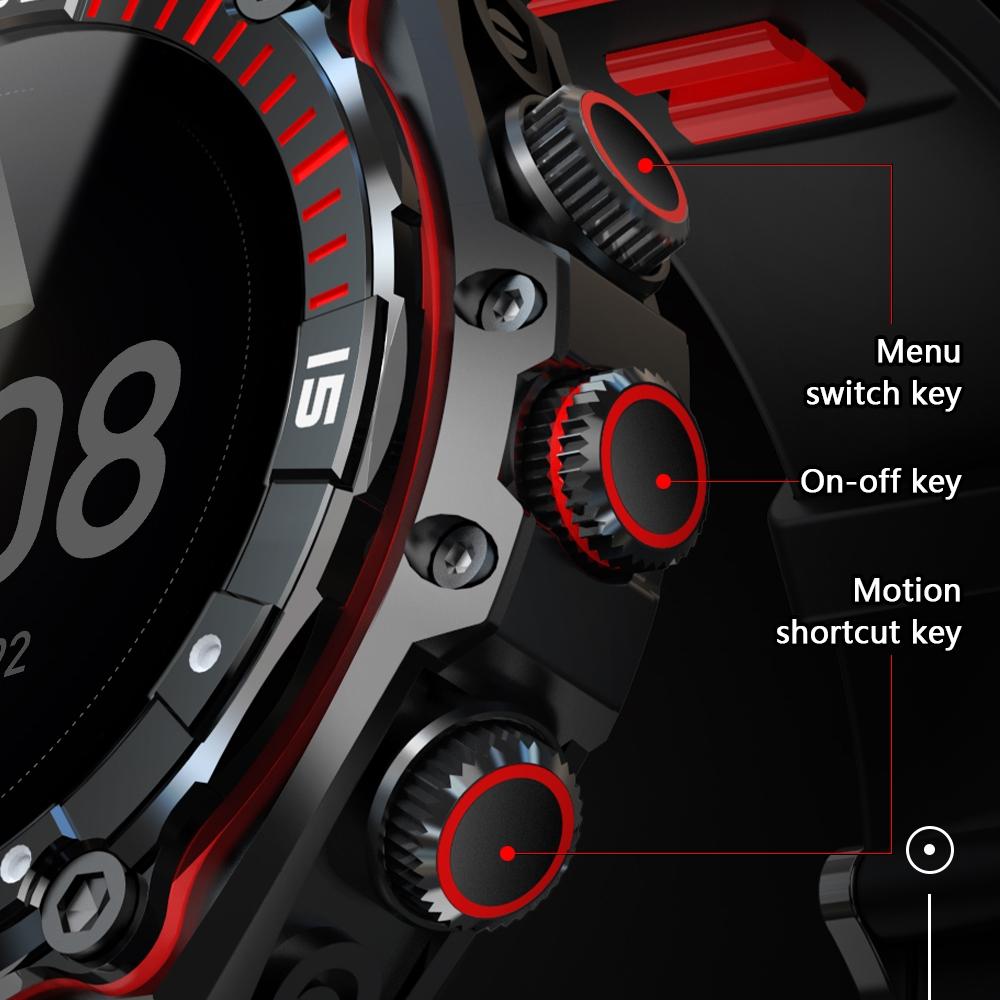 1.43 Inch Amoled Screen Smart Watch Supports Bluetooth Call / Blood Oxygen Detection - Red 7