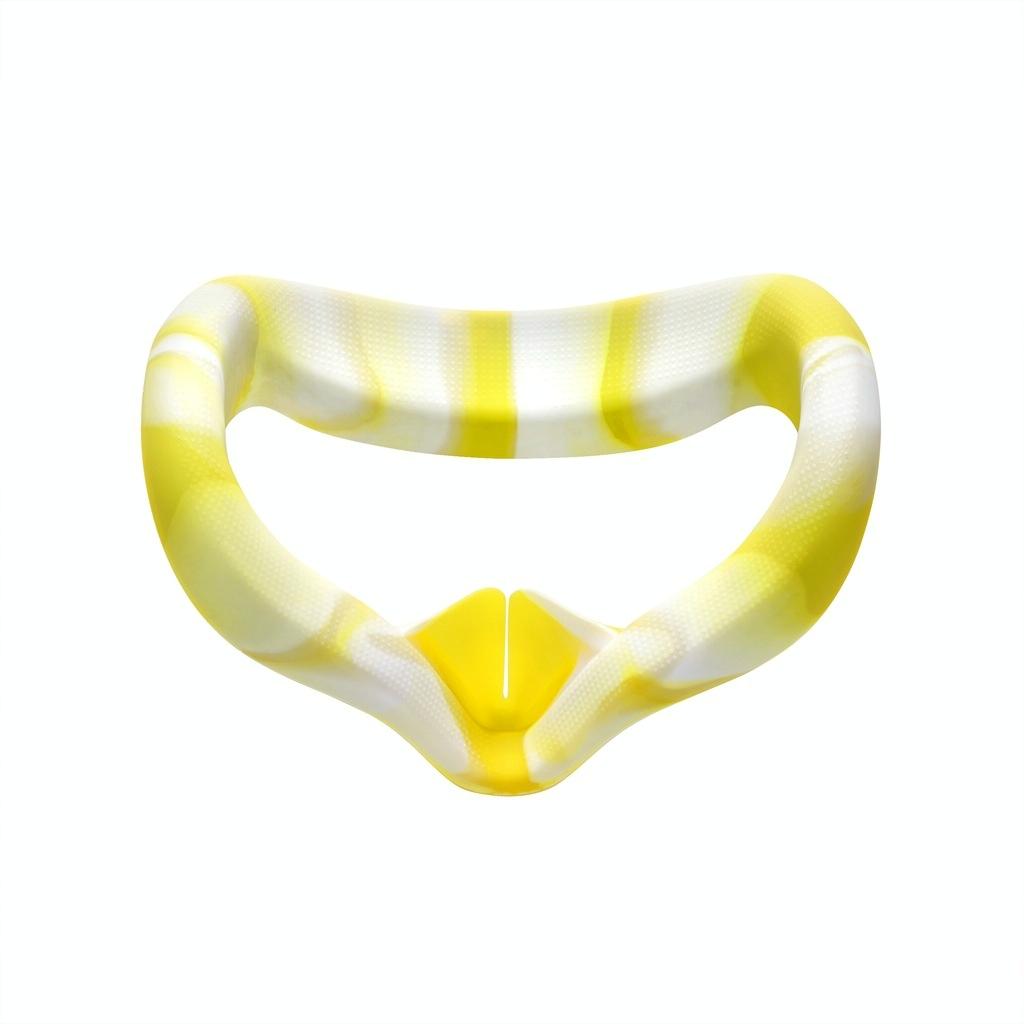 Silicone Vr Eye Cover for Oculus Quest 2 - Anti-sweat - White Blue 10