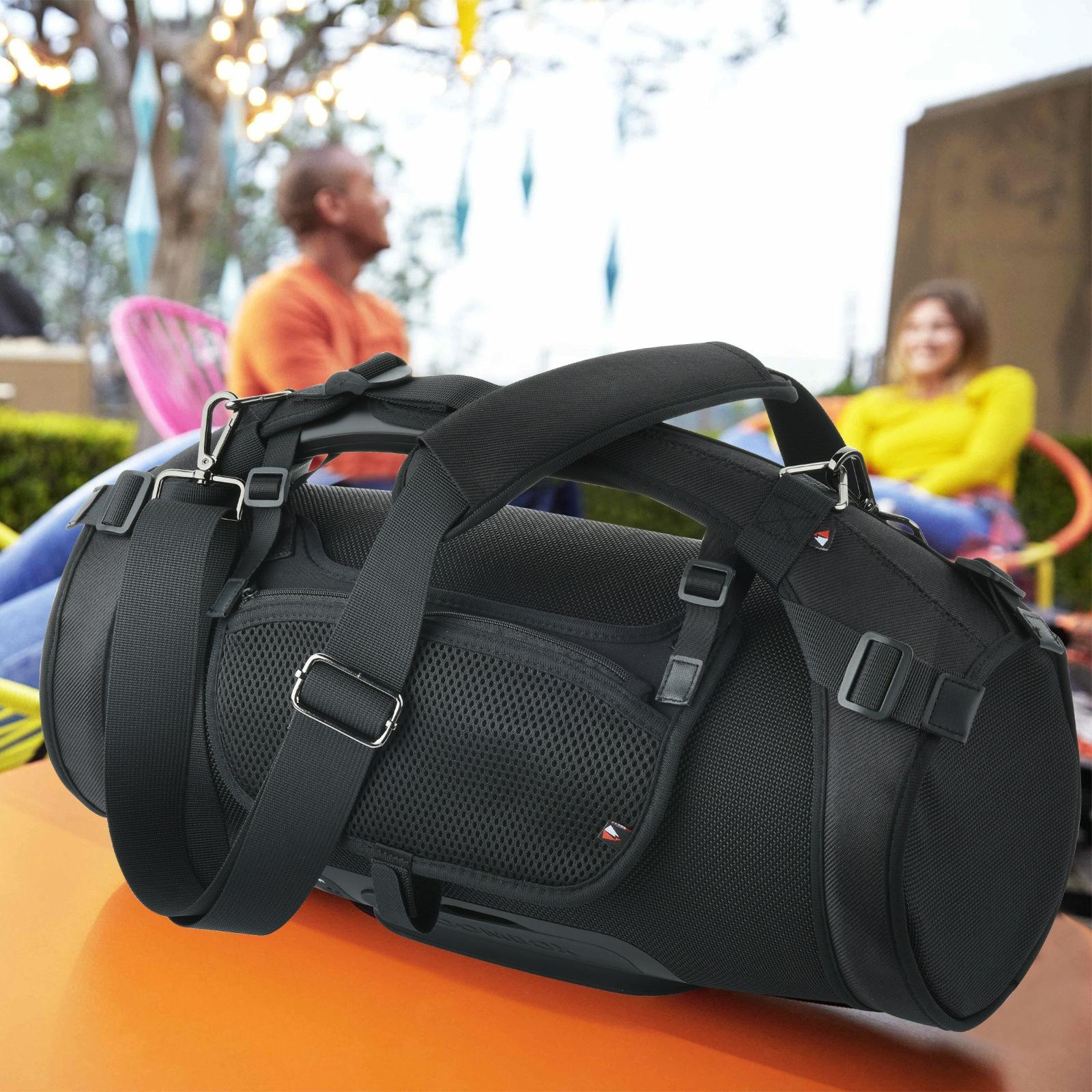 Jbl Boombox Speaker Bag with Shoulder Strap - Portable and Black 6