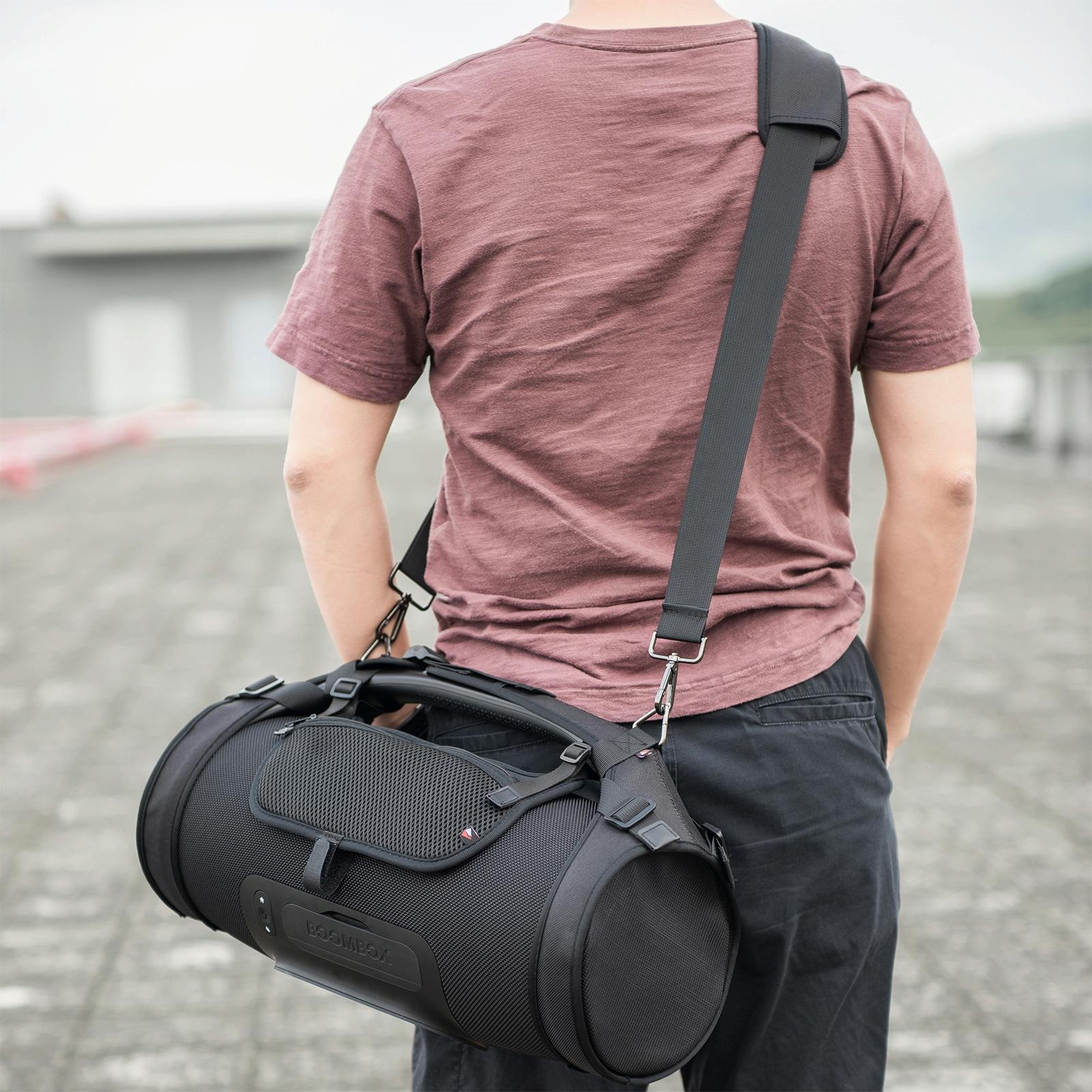 Jbl Boombox Speaker Bag with Shoulder Strap - Portable and Black 7