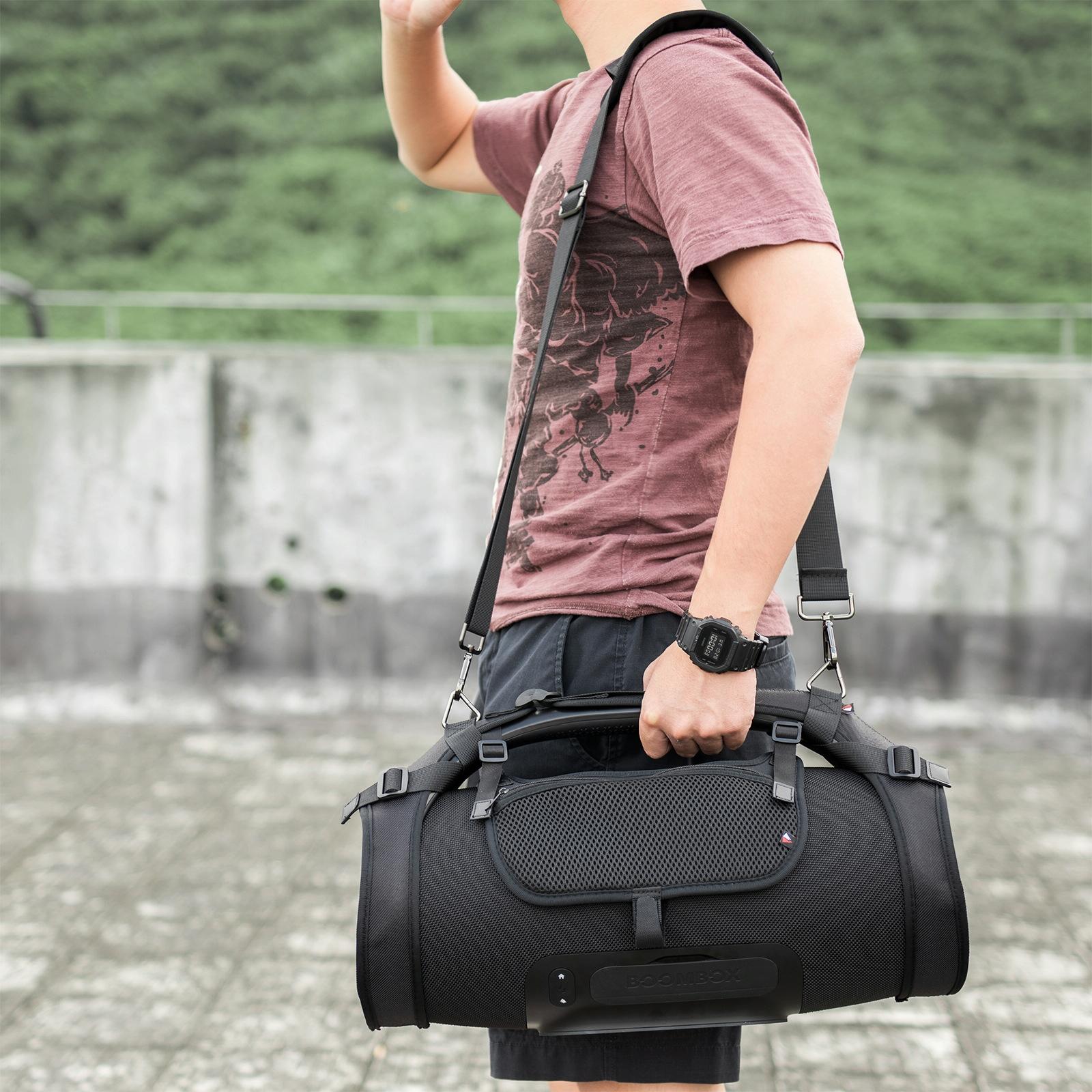 Jbl Boombox Speaker Bag with Shoulder Strap - Portable and Black 8