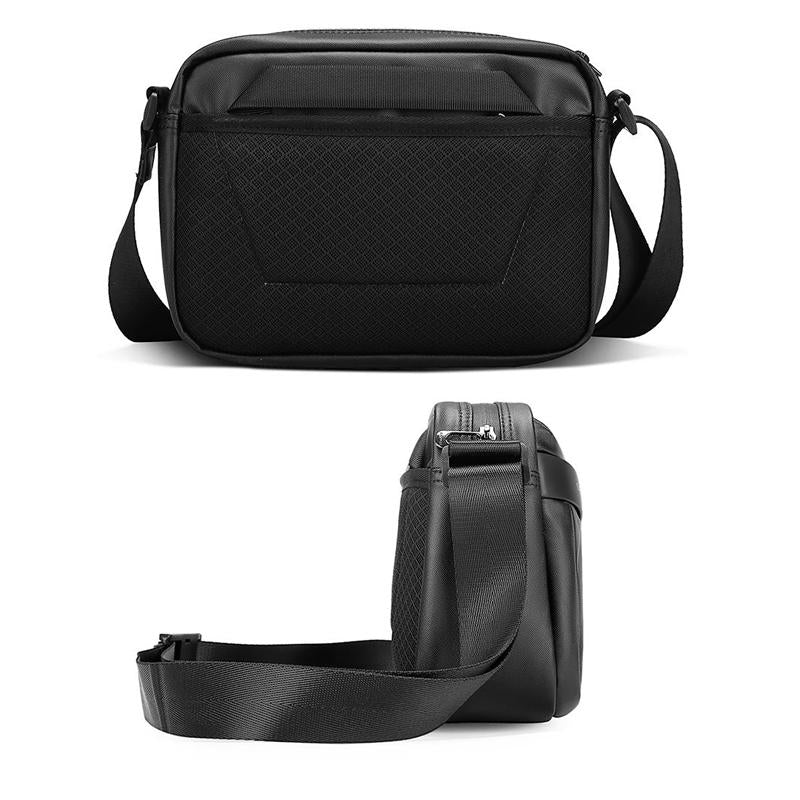 Waterproof Men Crossbody Bag Black 4
