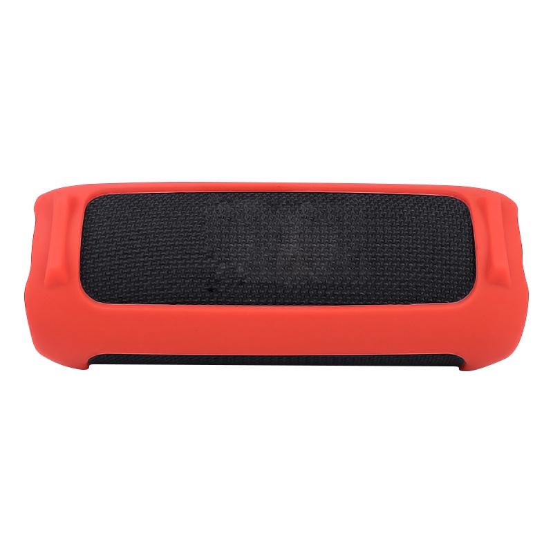 Portable Silicone Case with Shoulder Strap for Jbl Flip 6 Speaker - Black 3
