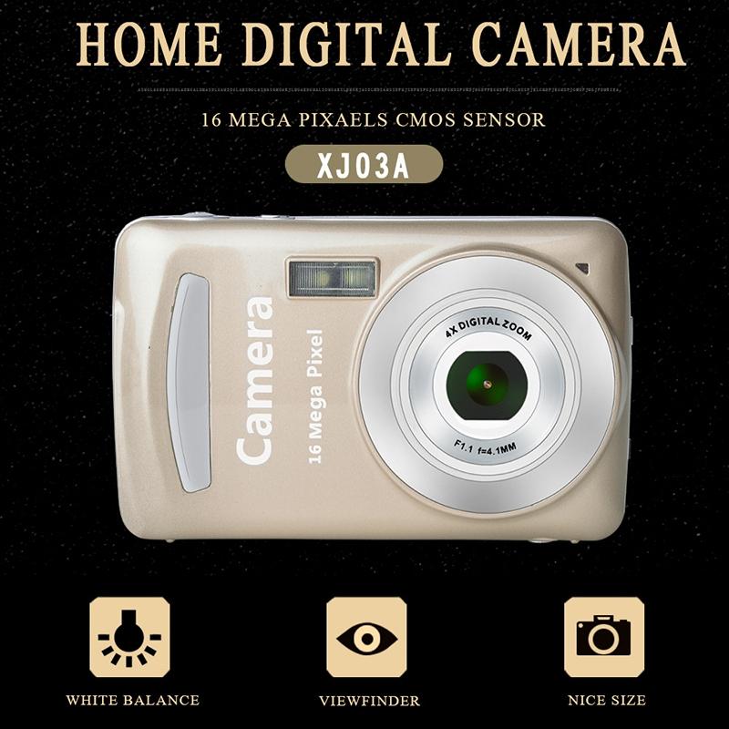 16mp Mini Digital Camera for Kids - 2.4 Inch 720p Cute Cartoon Design - Multifunctional Toy for Children's Birthday - Black 10