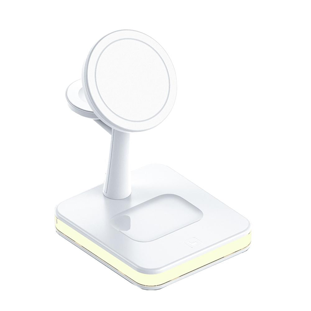 4 In 1 Magnetic Wireless Charger For Iphone / Iwatch / Airpods & More - Black 10