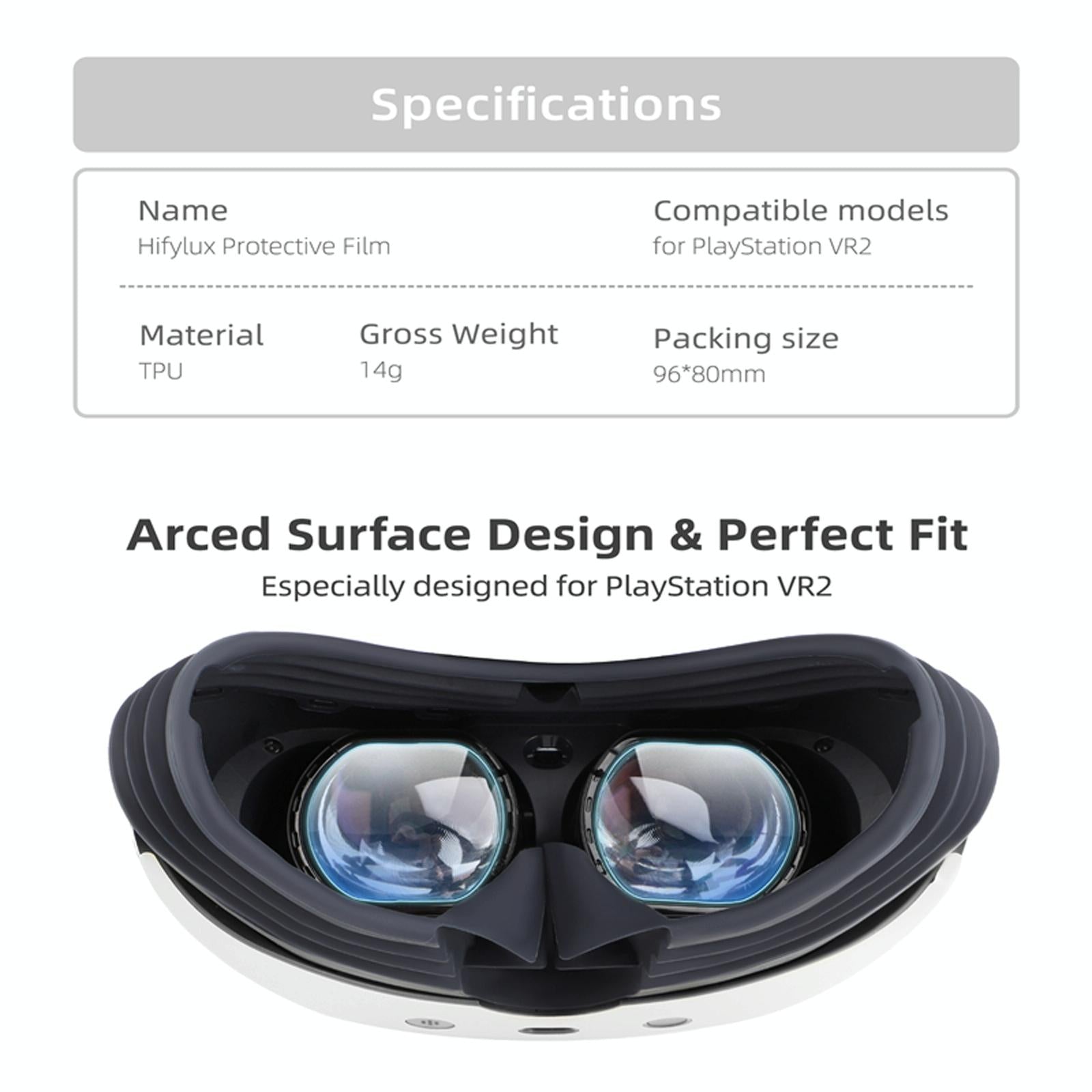 Vr2 Hifylux Protective Film Set for Playstation - Ultimate Protection 8