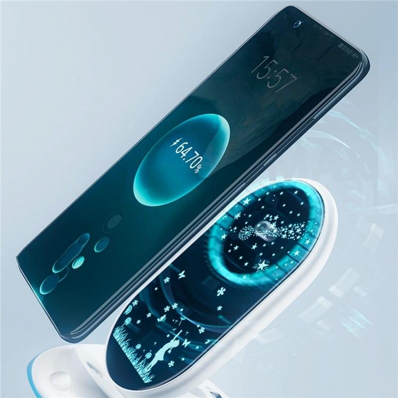 15W Universal Desktop Wireless Charger - Blue 6