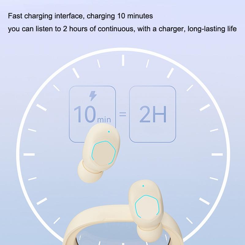 Wireless In-ear Tws Earphone for Hifi Music and Gaming - Yellow 8