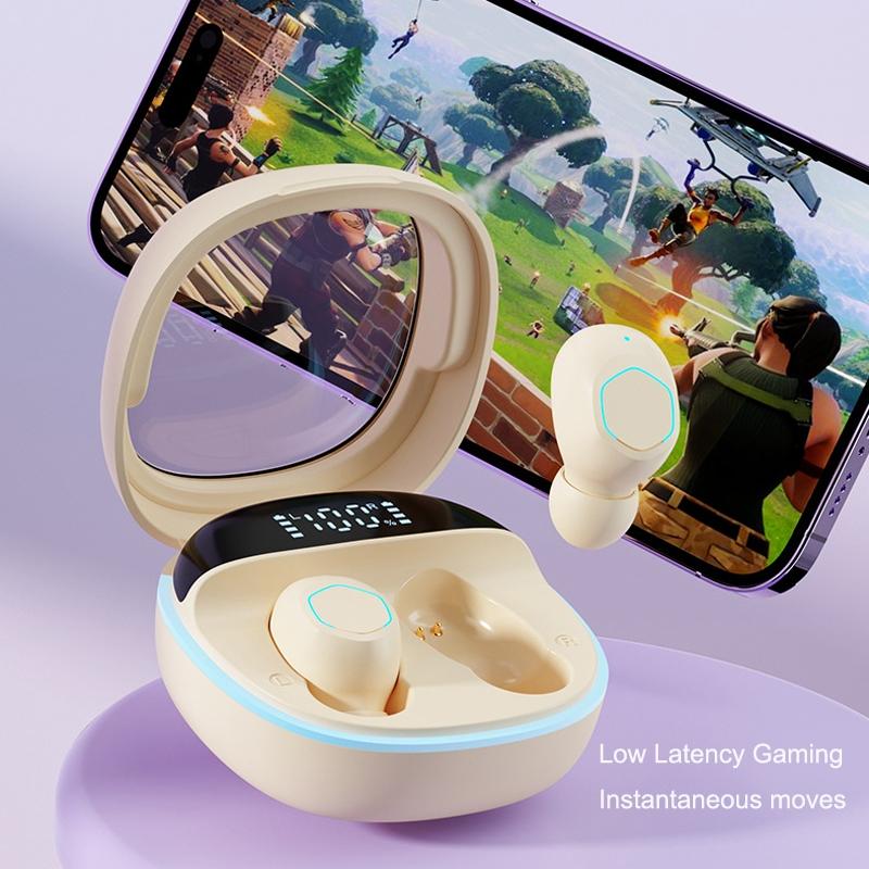 Wireless In-ear Tws Earphone for Hifi Music and Gaming - Yellow 9