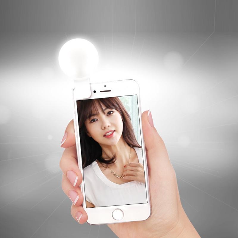 2-pack Led Selfie Light for Mobile Phone Photography - White 8