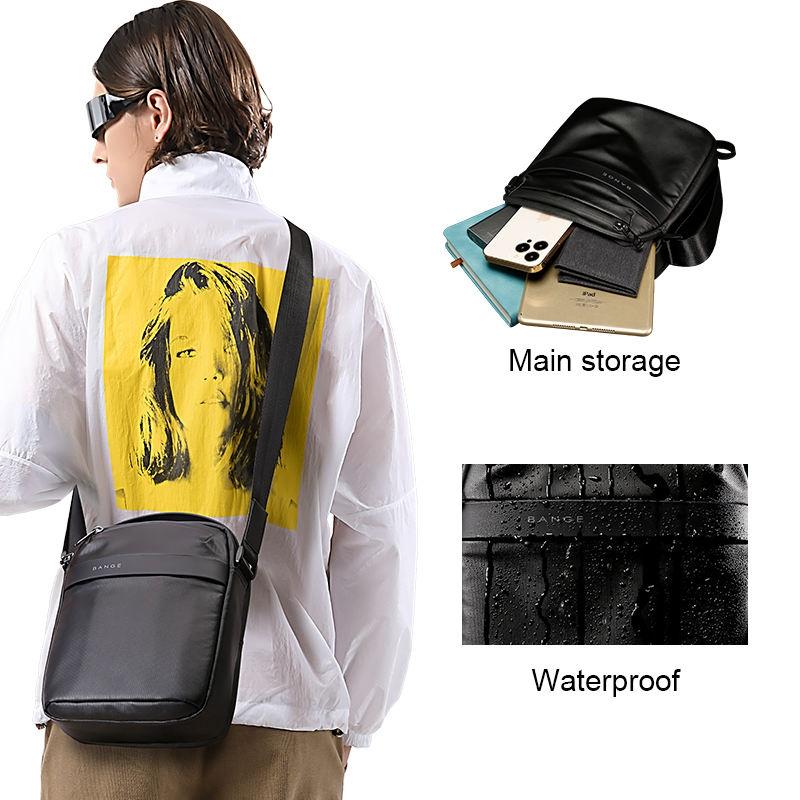 Men Crossbody Bag Casual Business Shoulder Bag 6