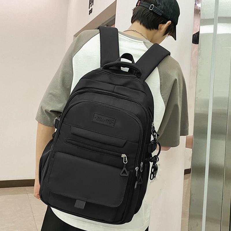 Simple Oxford Cloth Travel Backpack For Students 45 X 31 X 18Cm - Black 3