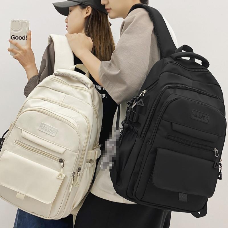 Simple Oxford Cloth Travel Backpack For Students 45 X 31 X 18Cm - Black 10