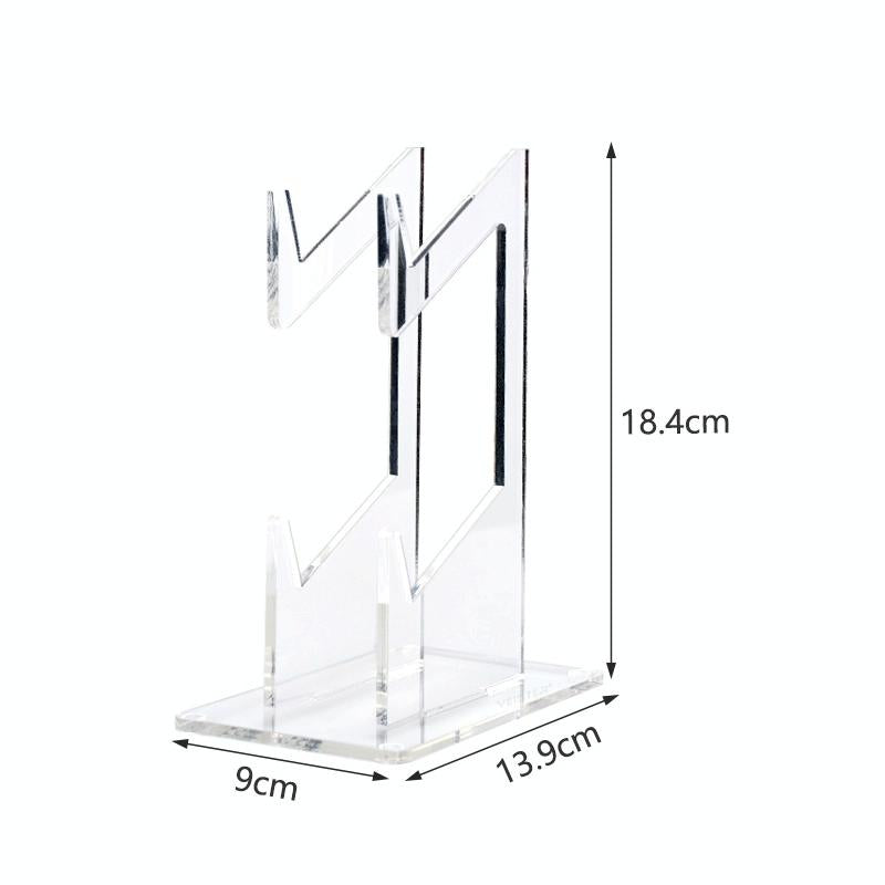 Transparent Acrylic Double Layer Game Handle Storage Bracket for Ps4 / Ps5 / Ps3 4