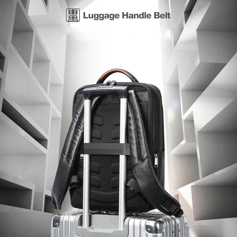 Multifunctional Anti-theft Laptop Business Backpack with Usb Charging Hole Black 7