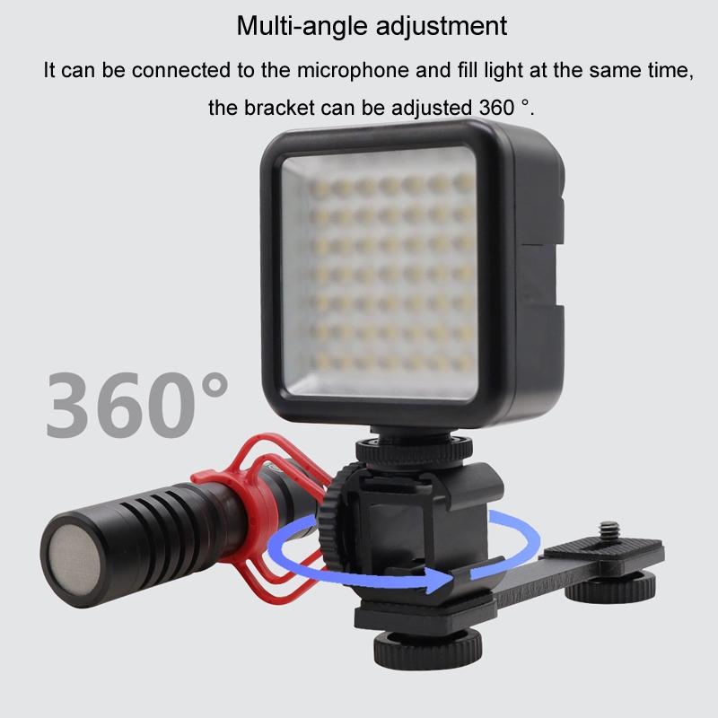 Aluminum Flashlight Bracket For Multifunctional Shoe Base With 3 Hot Boots 8