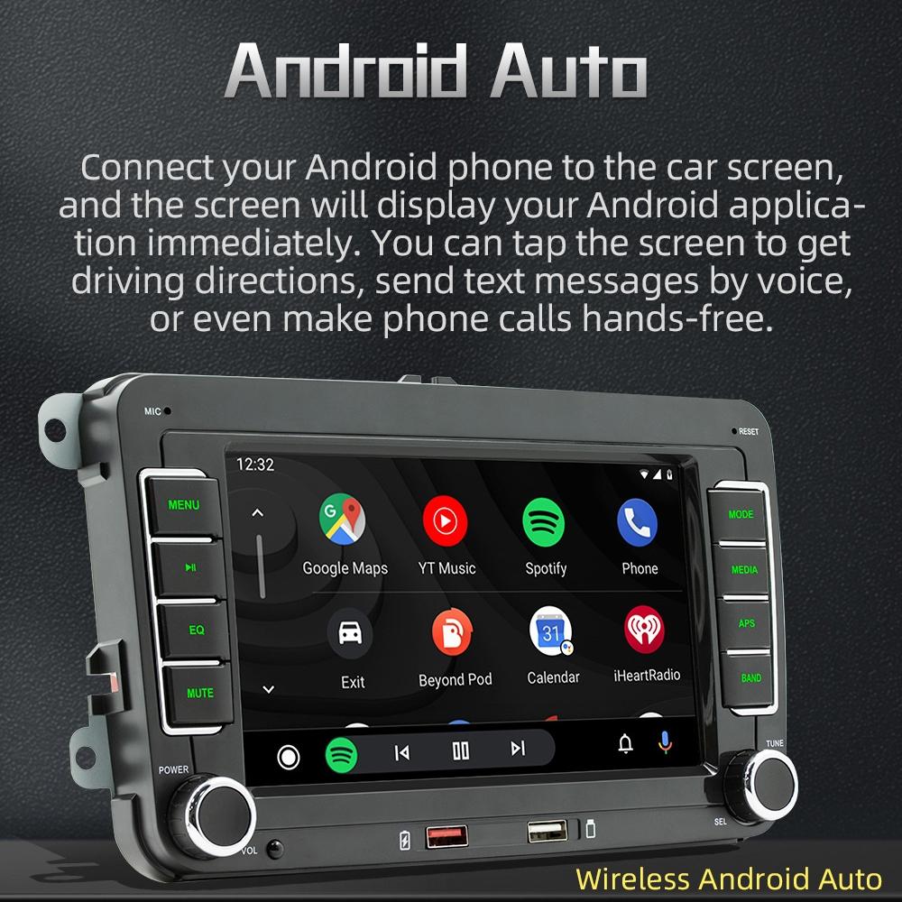 7 Inch Car Mp5 Player With Carplay / Android Auto - F9070 Black 6