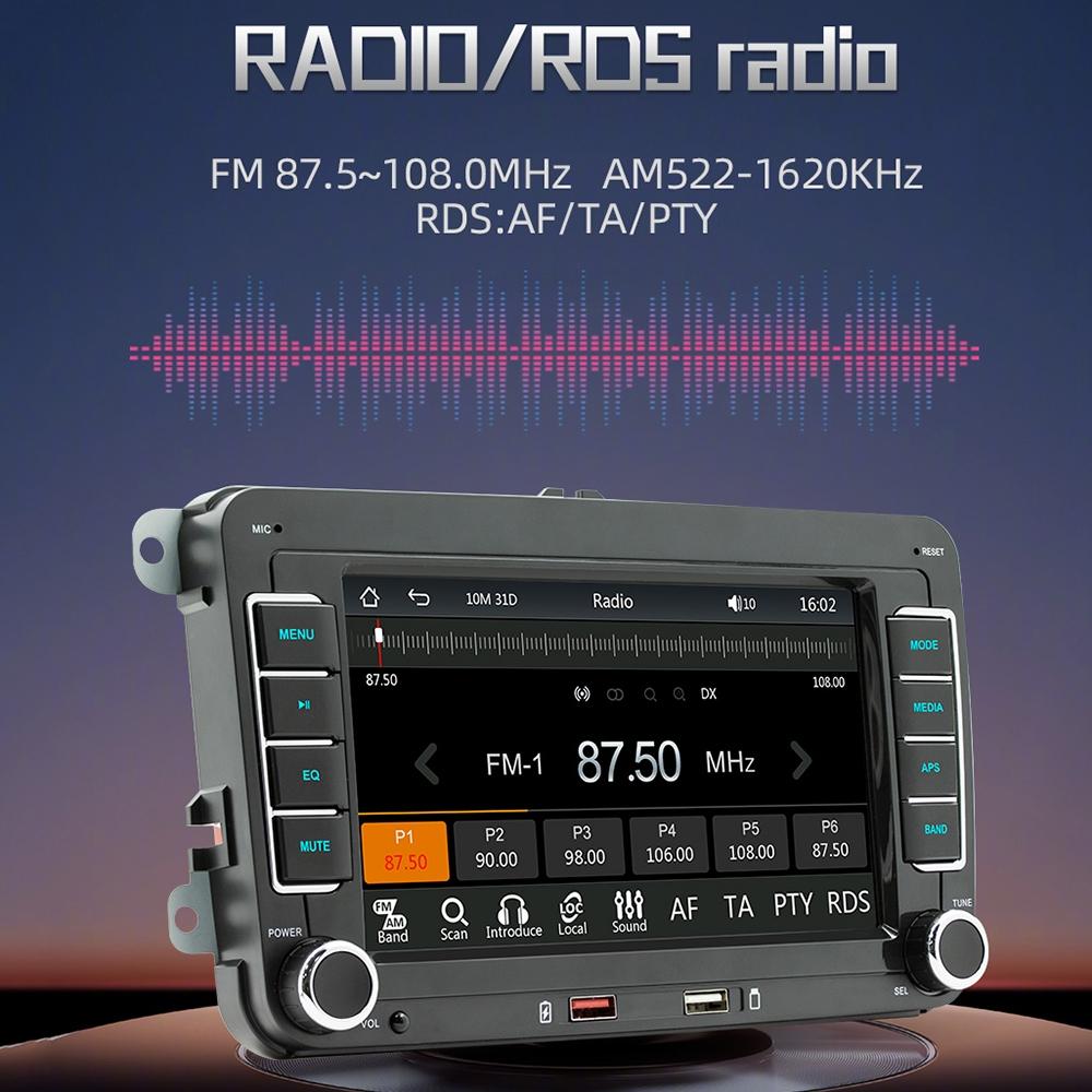7 Inch Car Mp5 Player With Carplay / Android Auto - F9070 Black 10