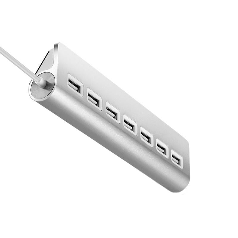 7-Port Aluminum Usb2.0 Hub 3