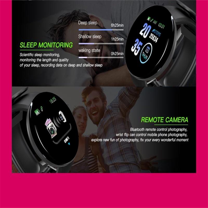 Smart Watch With Call Reminder And Health Monitoring - Waterproof - Blue 3