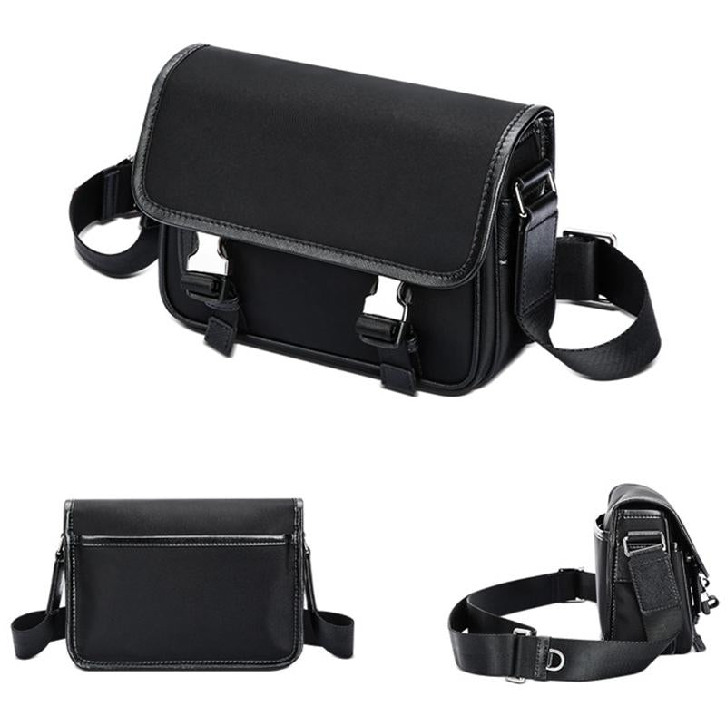 Waterproof Crossbody Shoulder Bag Black 3